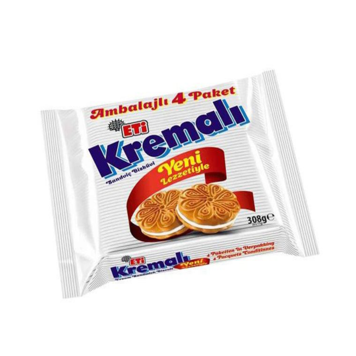 Eti Kremali Sandvic Bisküvit 308gr