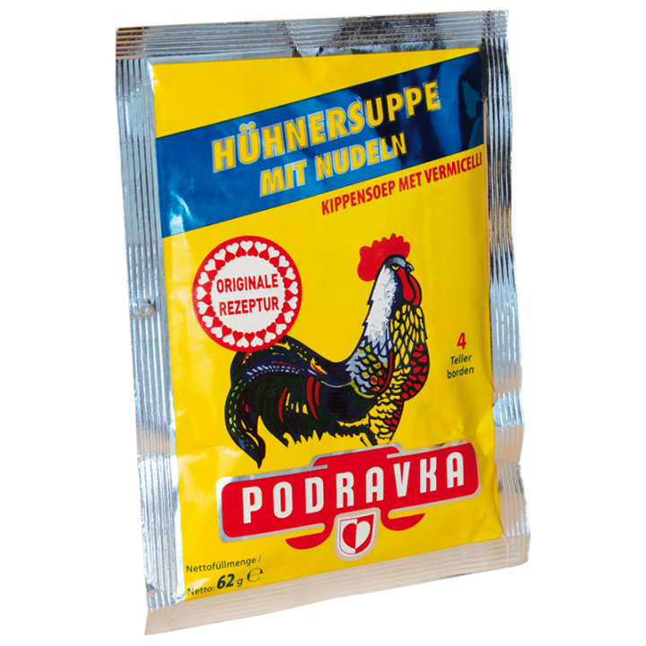 Podravka Hühnersuppe mit Nudeln 62gr 