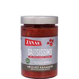 Zanae - Tomatensauce mit Kalamata Oliven 400gr 