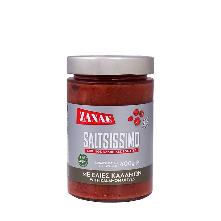 Zanae - Tomatensauce mit Kalamata Oliven 400gr 