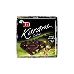Eti Karam Dark mit Pistazien 54% 60gr