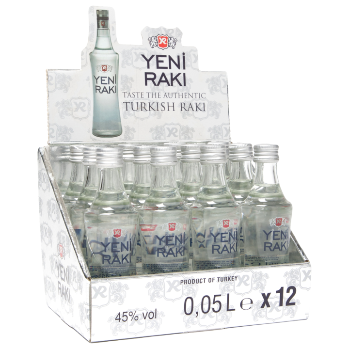 Yeni Raki 5 cl Portionen  12 stück