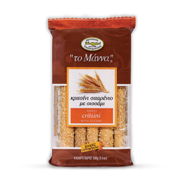 To Manna Kritsini aus Weizen mit Sesam 160gr 