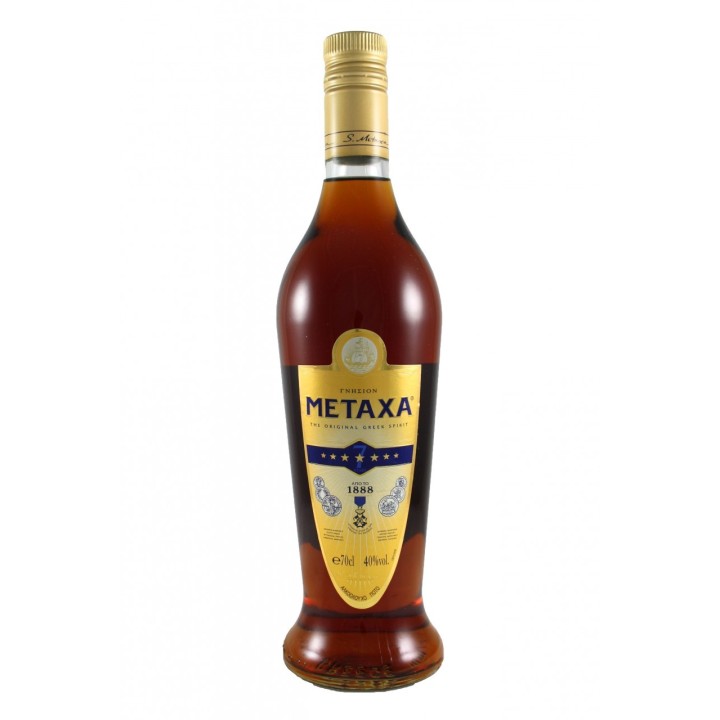 METAXA 7 Stern, 40 % Vol, 70cl (12)