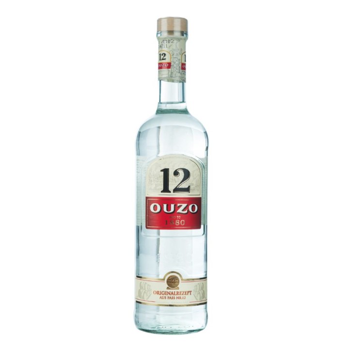 OUZO 12 Vol, 40 % 70cl. 