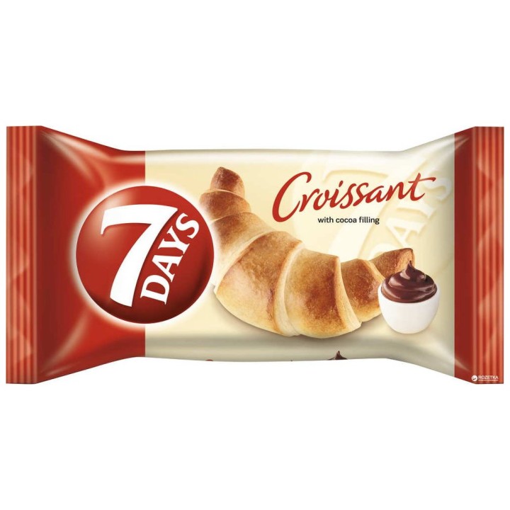 7 Days - Croissants gefüllt Kakao 70gr