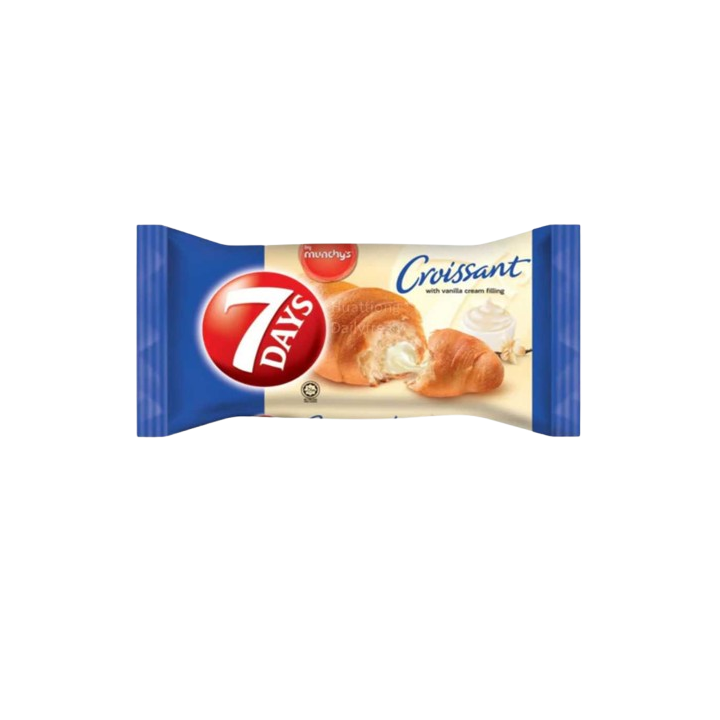 7 Days - Croissants gefüllt mit Vanille 60gr