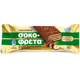 ION Sokofreta mit Haselnuss 38gr (grün)