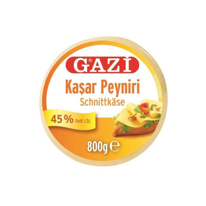Gazi Kashkaval 45% 800gr 