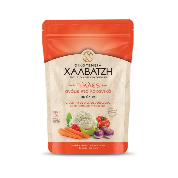 Halvatzis eingelegte Gemüse-Mix 500gr