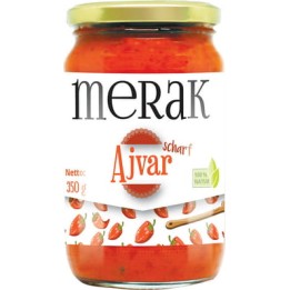 Merak Ajvar scharf 680gr (12)