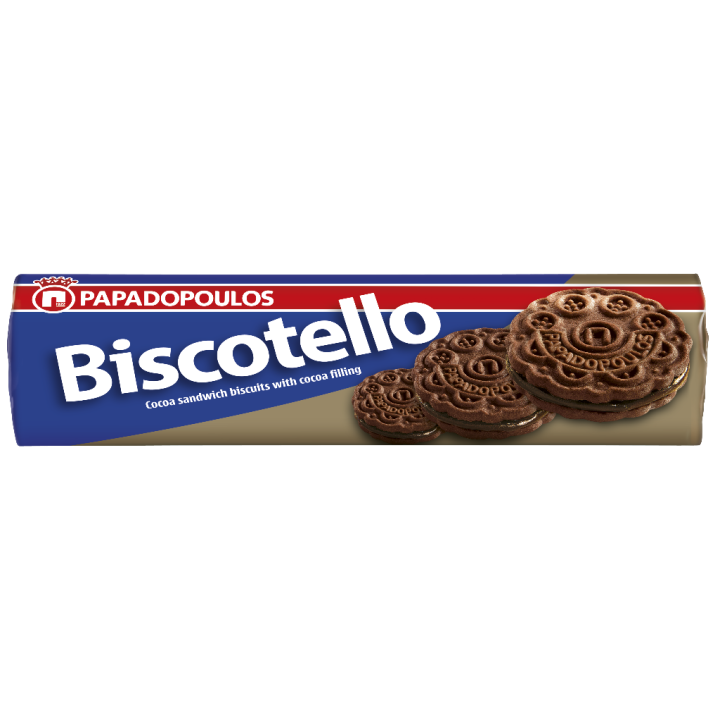 Papadopoulos Biscotello Gemista Schokolade 200gr