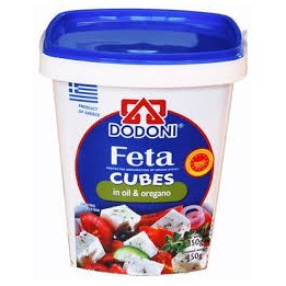 Dodonis - Feta Würfel/Cubes in Öl / Oregano