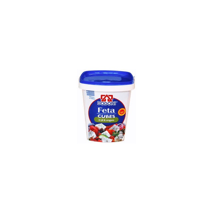 Dodonis - Feta Würfel/Cubes in Öl / Oregano