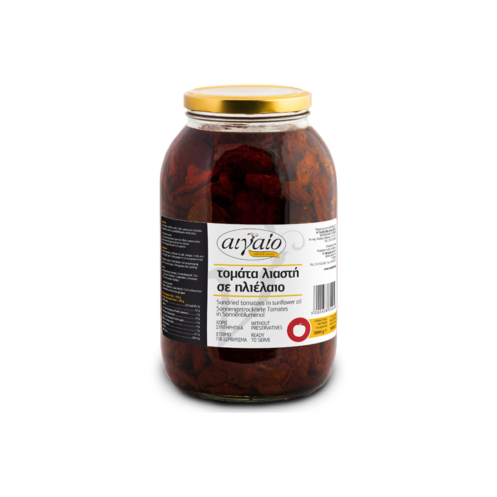 Aigaio TOMATEN getrocknet in Oel 3.05Kg