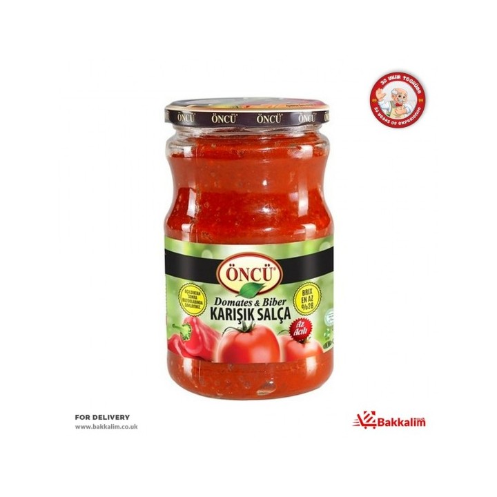 Öncü Karisik Domates / Biber 3 Lezzet Salcasi 720g