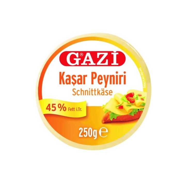 Gazi Kashkaval 45% 250gr 