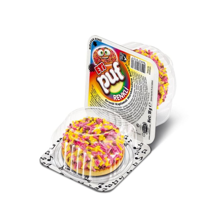 Eti Puf Renkli Fruchtemix 18gr 