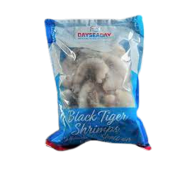 DaySeaDay, Crevetten 13/15 Black Tiger ohne Kopf mit Schale 1Kg