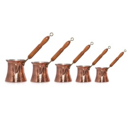 Briki / Cezve Kupfer Kaffekocher 5er-Set