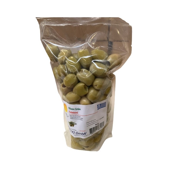 Thraki Oliven Grün entsteint 800gr