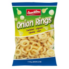 Snackline - Onion-Rings/Zwiebelringe 125gr