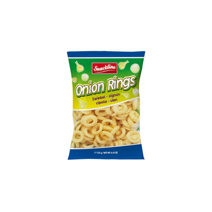 Snackline - Onion-Rings/Zwiebelringe 125gr