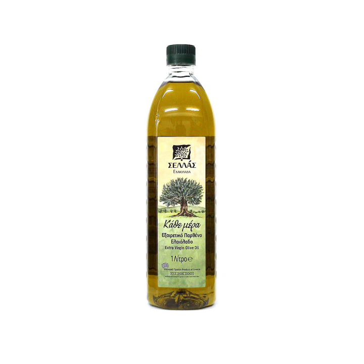 Sellas Olivenöl Extra Virgin Pet Kathe Mera 1L 