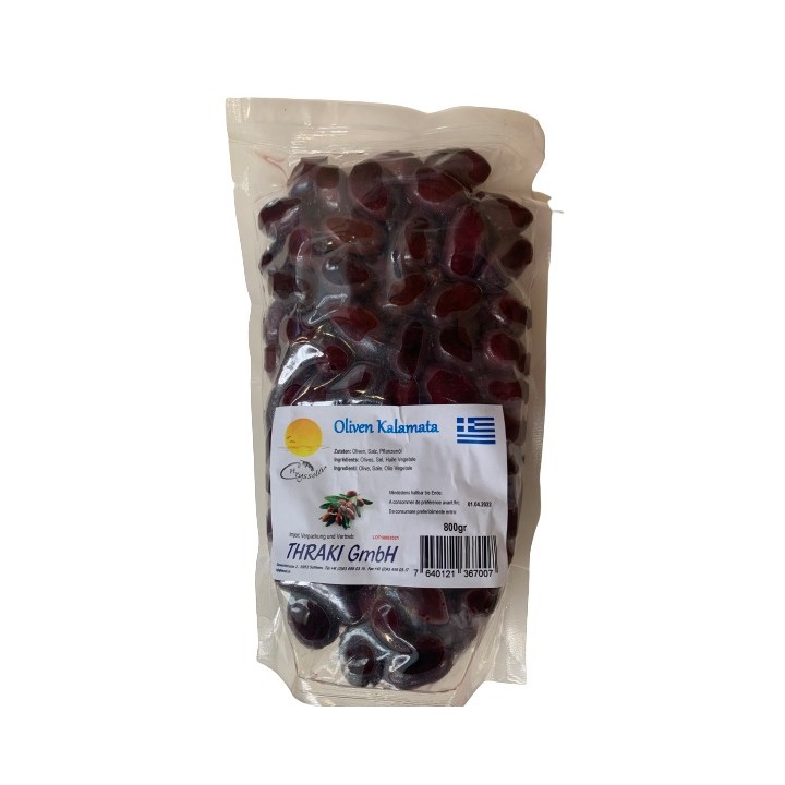 Thraki Oliven Kalamata 800gr 
