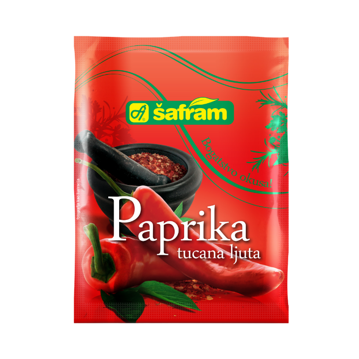 Safram Paprika 100gr scharf