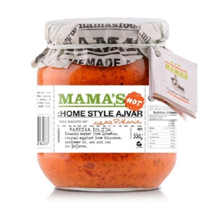 Mamas Ajvar 550gr scharf 