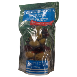 Thraki Oliven gemischt Kalamata und Grüne 200gr
