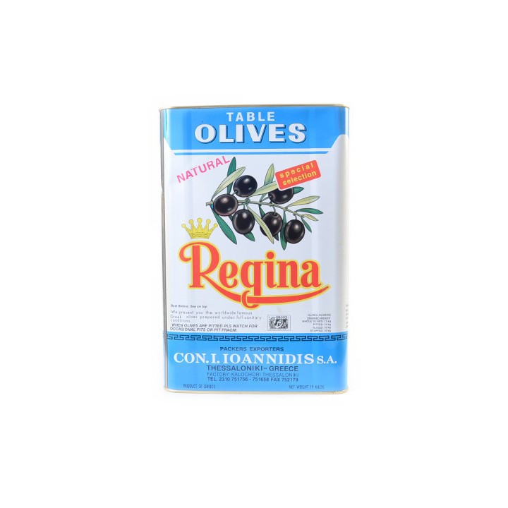 Regina - Oliven Grün mit Mandeln 10kg Bidon
