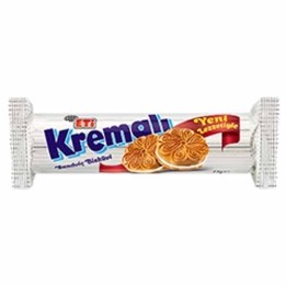 Eti Kremali Bisküvi 65g/77gr Rullo