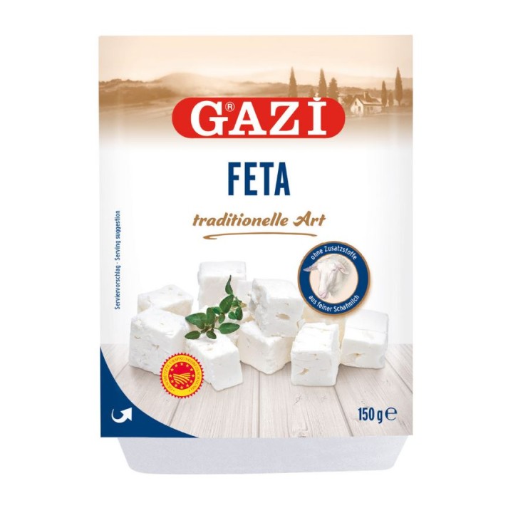 Gazi 43% Feta traditionelle Art - 150gr