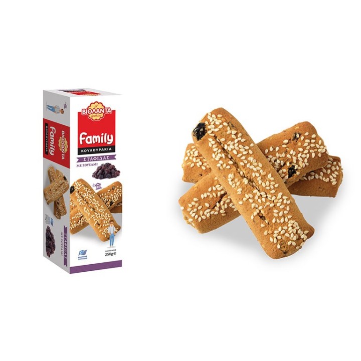Violanta Family Rosinen Sesam 250gr