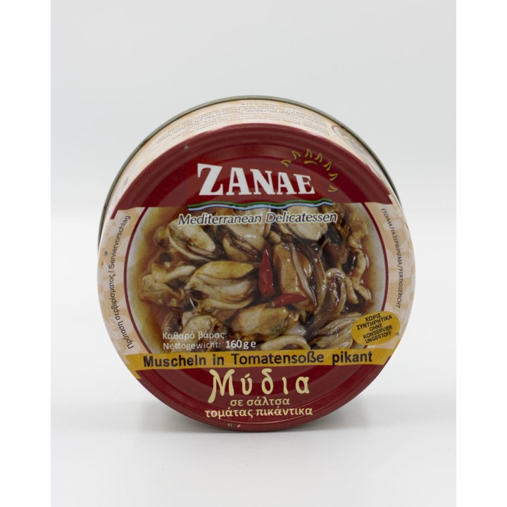 Zanae Muscheln Tomatensauce pikant 160g