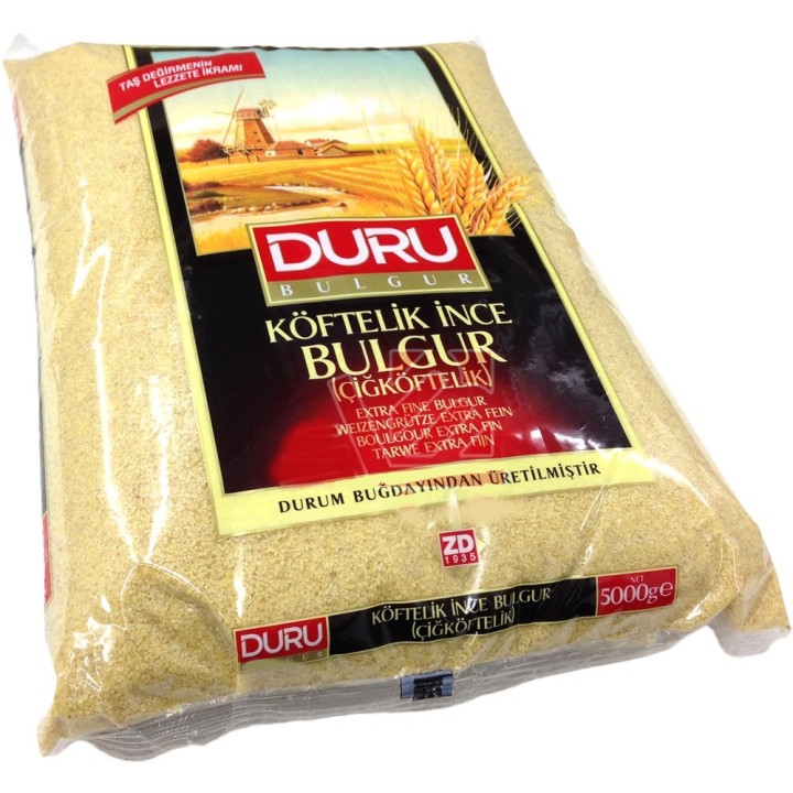DURU Bulgur CigKöftelik 2Kg
