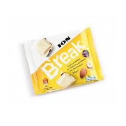 ION Break weisse Schokolade mit Rosinen, Nüsse 85gr 