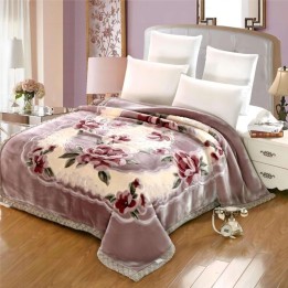 Bettdecke MINK 160x220cm, diverse Farben
