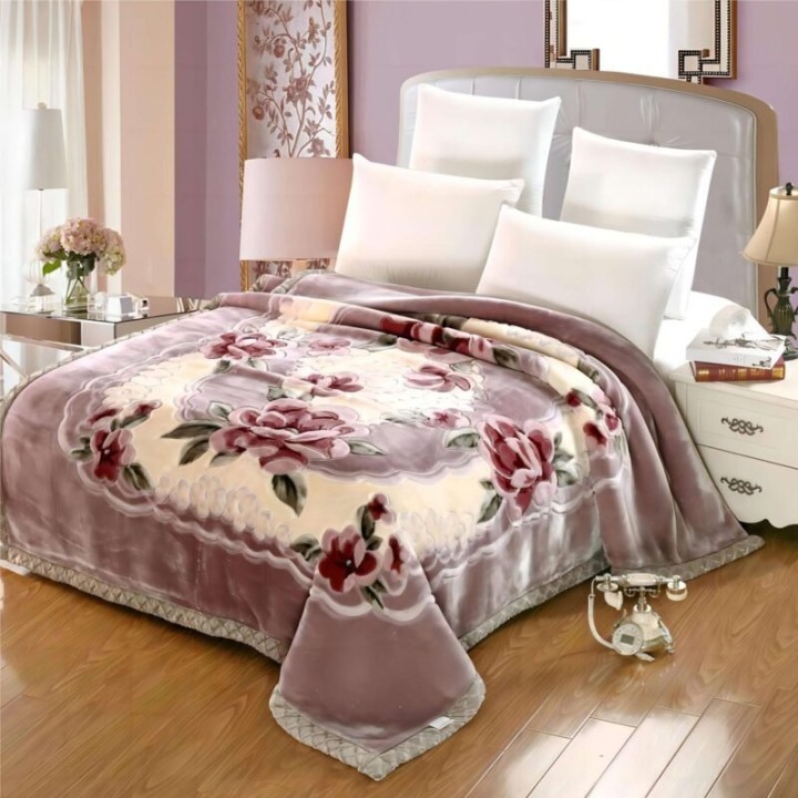 Bettdecke MINK 160x220cm, diverse Farben
