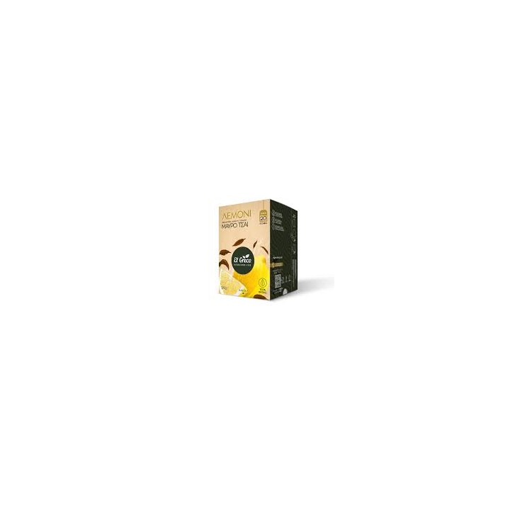 EL Greco Blacktea mit Zitrone