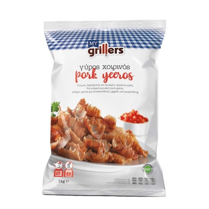 My Grillers Schweinefleisch Gyros 1Kg
