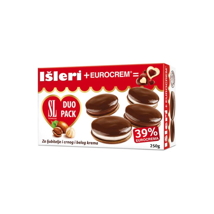 Eurocreme Isleri Duo Pack 250g