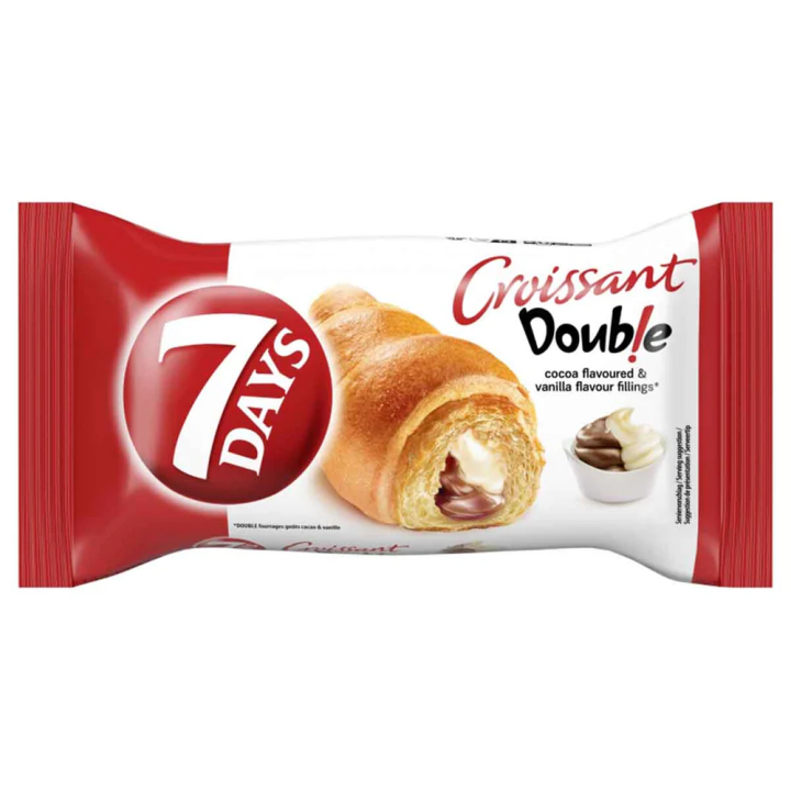 7 Days - Mini Croissants - Double Kakao/Vanille 80gr