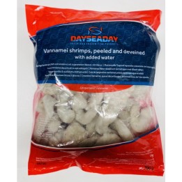 DaySeaDay, Crevetten 16/20 white Tiger ohne Kopf 1Kg 