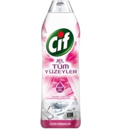 Cif Jel Tüm Yüzeyler Cicek Ferahlığı Pembe 750ml