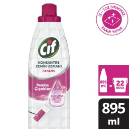 CIF Konsantre Zemin Uzmanı Fayans Pembe Cicek 895ml