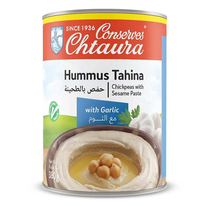 Chtaura Hummus Tahini, Knoblauch 380gr