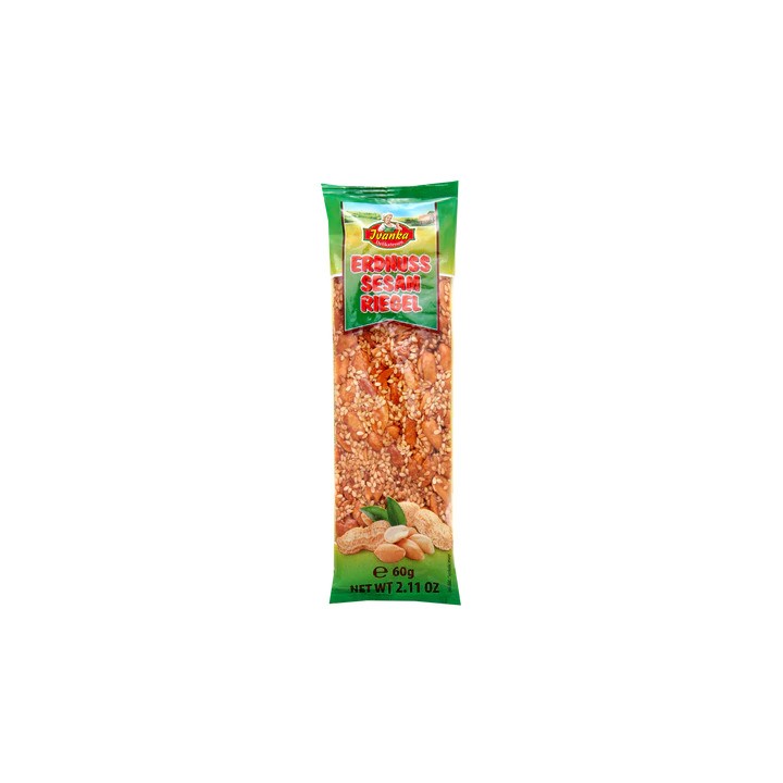 IVANKA Erdnuss/Sesamriegel 60gr